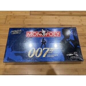 Monopoly James Bond 007 Collector's Edition Factory Sealed- 2006